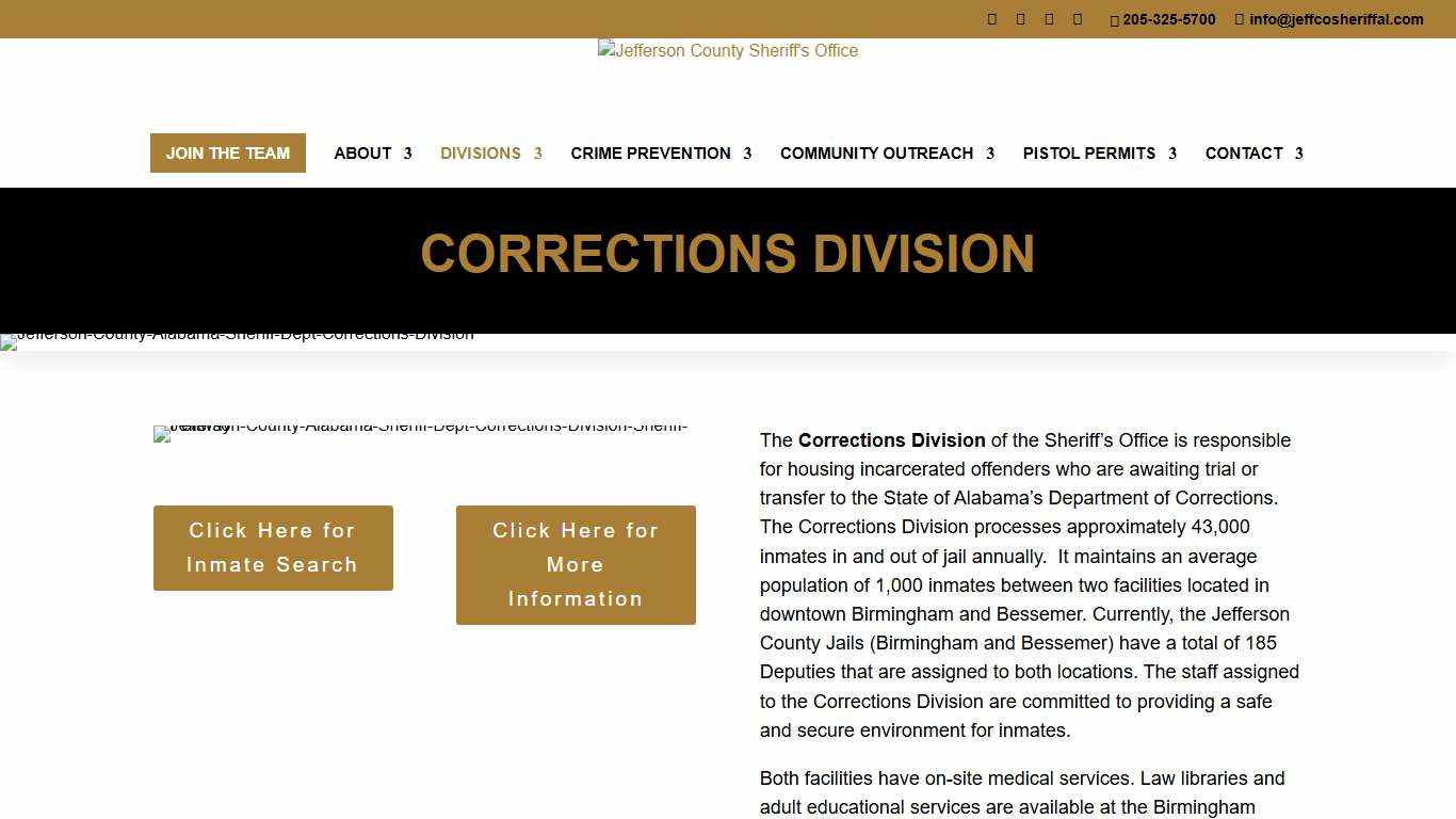 Corrections - Jefferson County Sheriff's Office